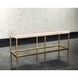 Alley Burnished Brass / Piccolo Prosecco Bench
